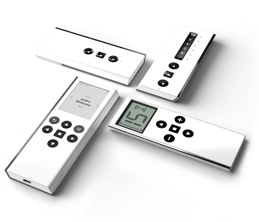 Automate Push remote controls for motorised blinds and curtains